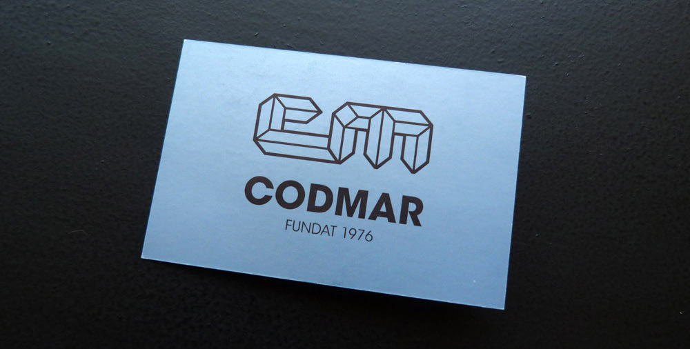Redisseny logotip i targetes Codmar Redisseny logotip i targetes Codmar vilanova