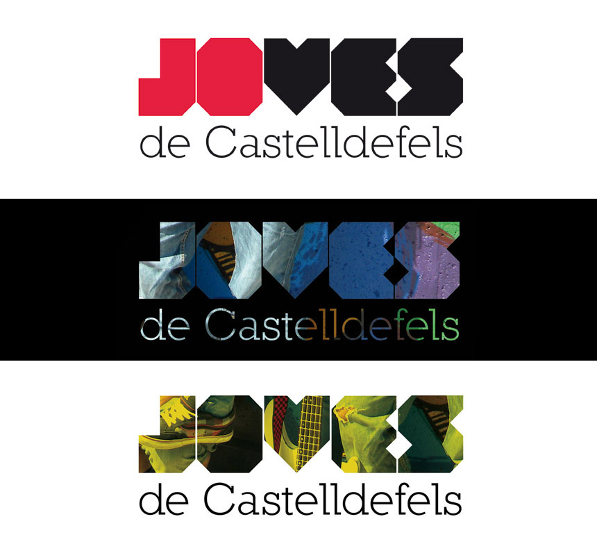 disseny grafic, castelldefels, joves, joventut, logo, cartells, web , cataleg