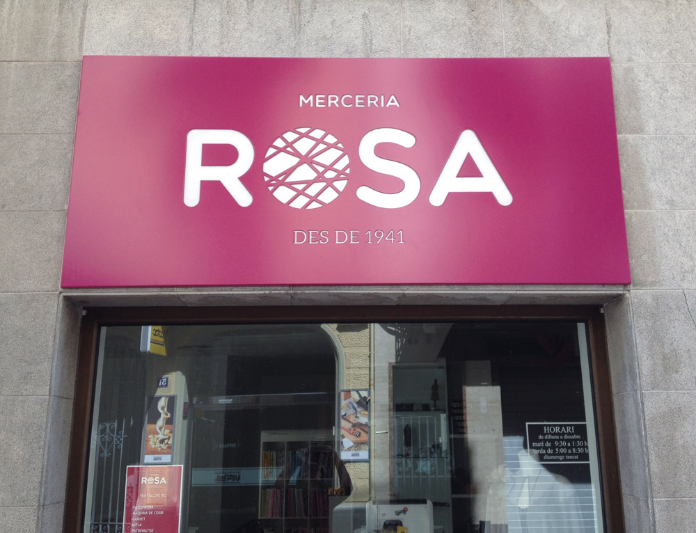 retols botiga, disseny gràfic logo branding comerç vilafranca, penedes, parellada