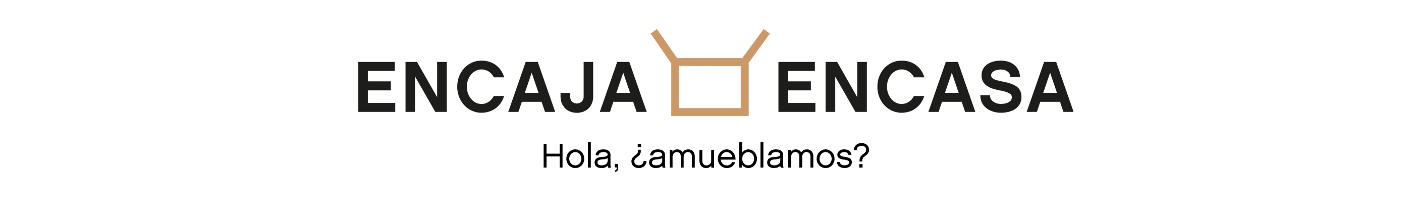 disseny logo encaja en casa, branding