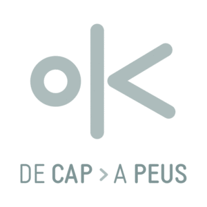 De Cap a peus, disseny gràfic logotip centre de podologia i fisioteràpia.