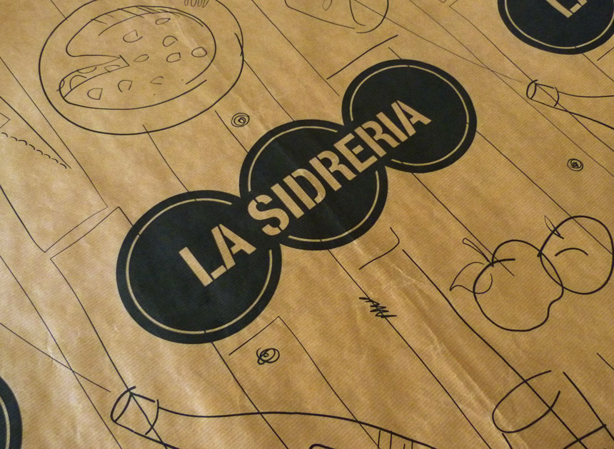 vilanova i la geltru, garraf, disseny gràfic logotip retols cartes per bar restaurant sidreria